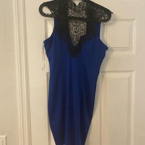 Sexy Lace Top Bodycon Dress